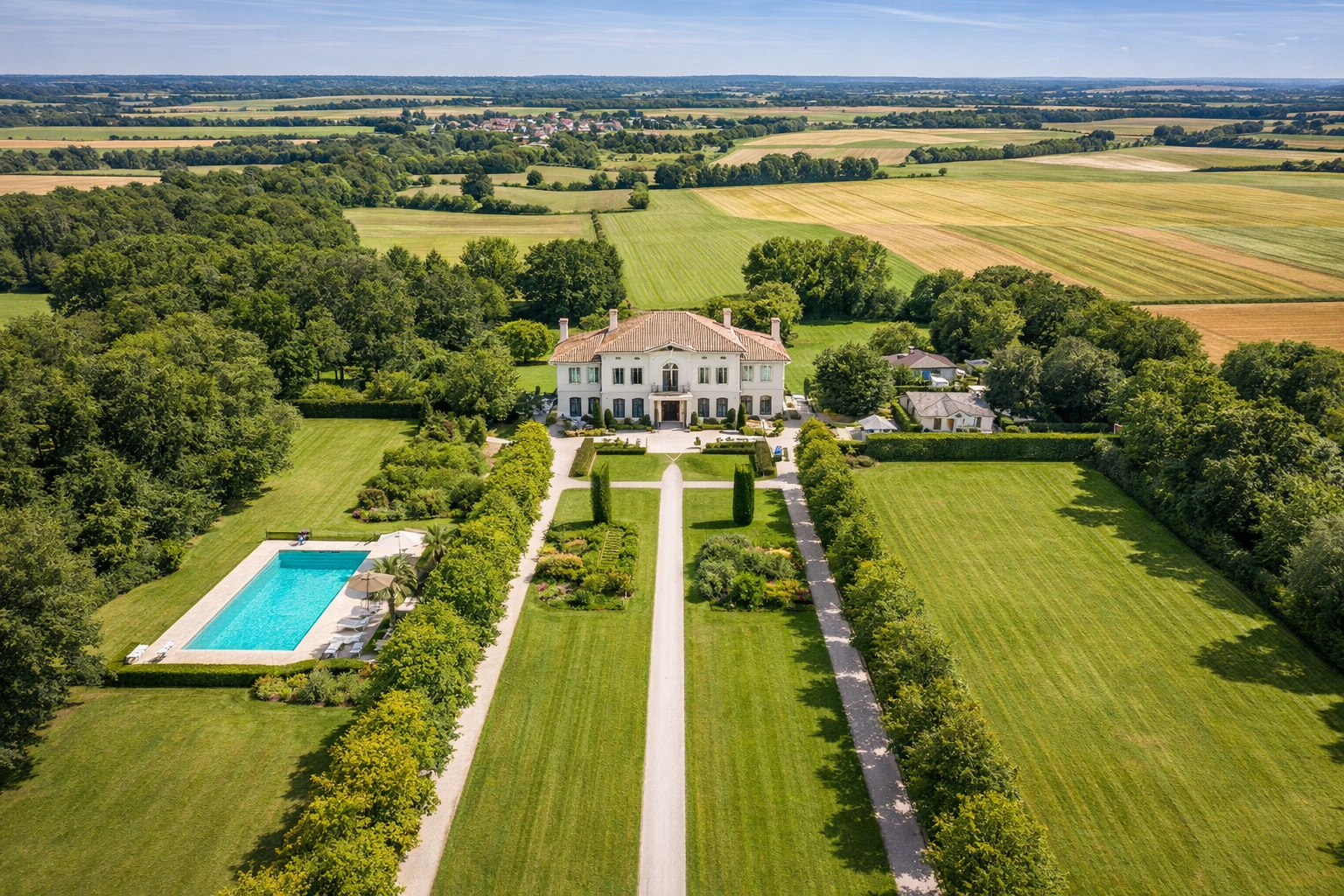 Implantation du bien sur son terrain