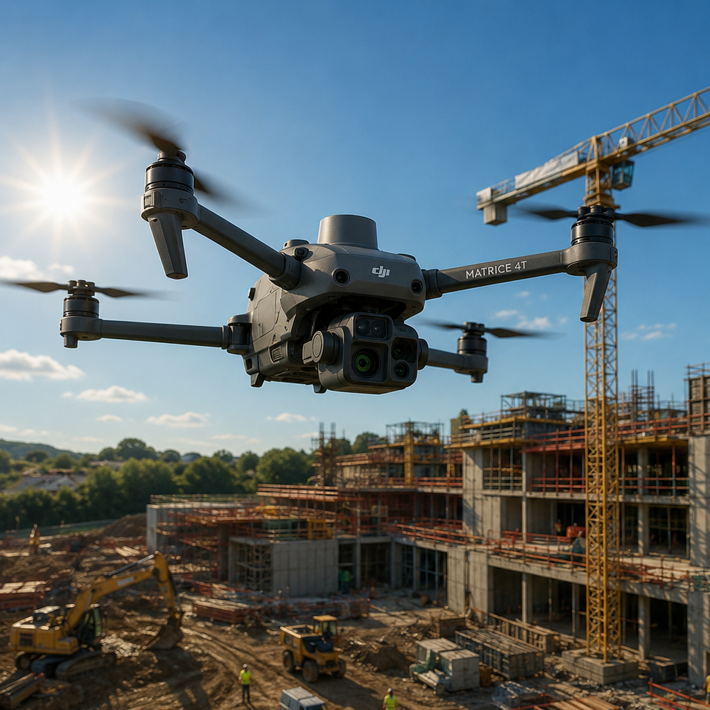 Suivi de chantier par drone